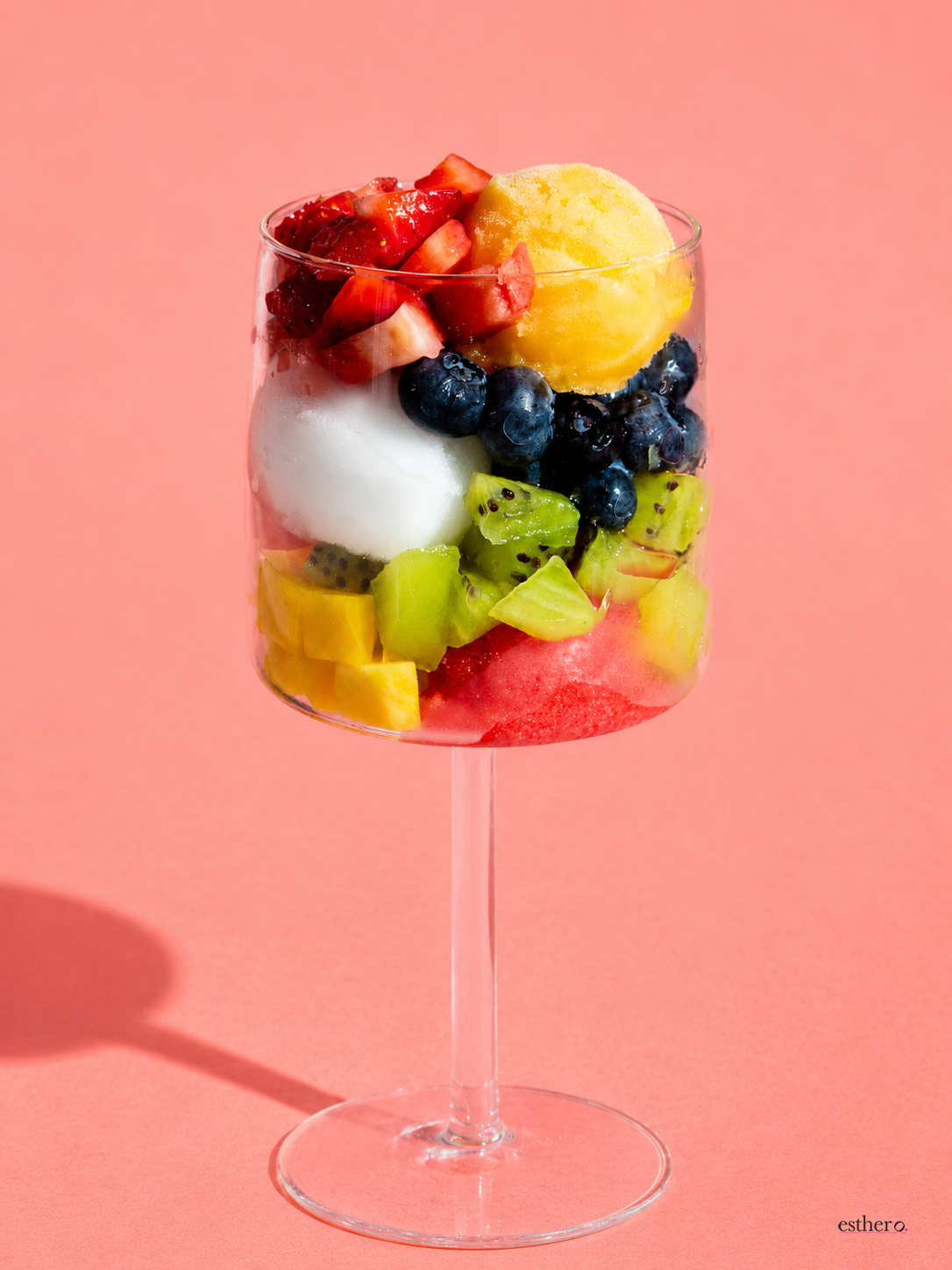 Fresh Fruit & Sorbet Cups