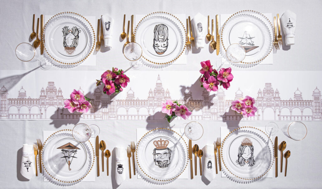 Purim Tablescape