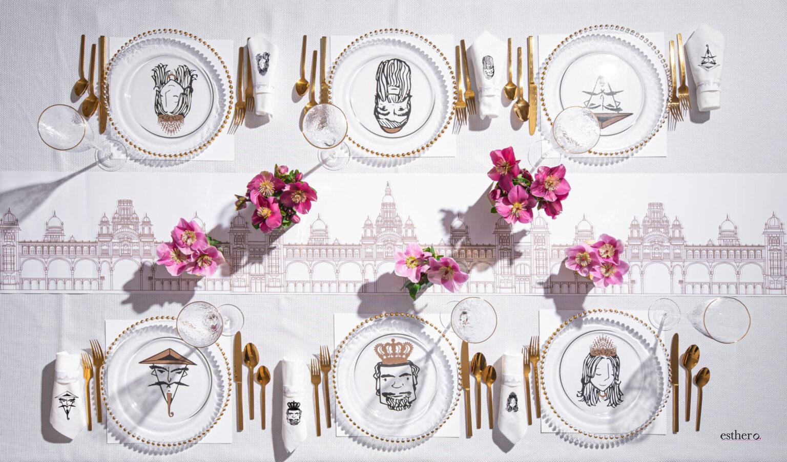 Purim Tablescape