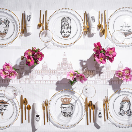 Purim Tablescape
