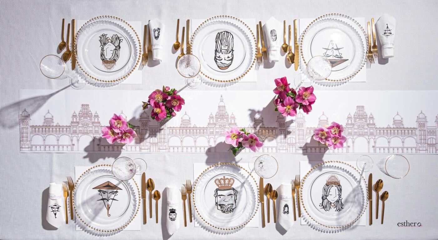 Purim Tablescape