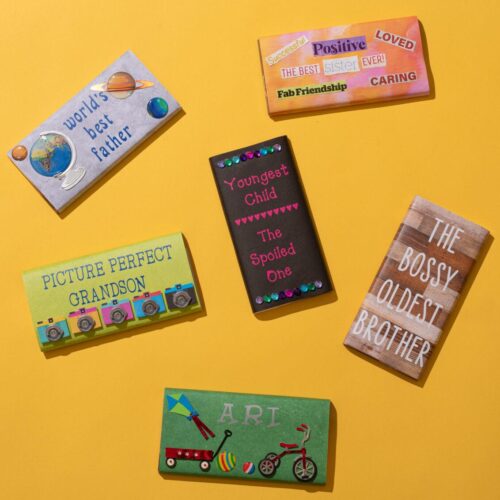 Personalized Chocolate Bar Wrapper
