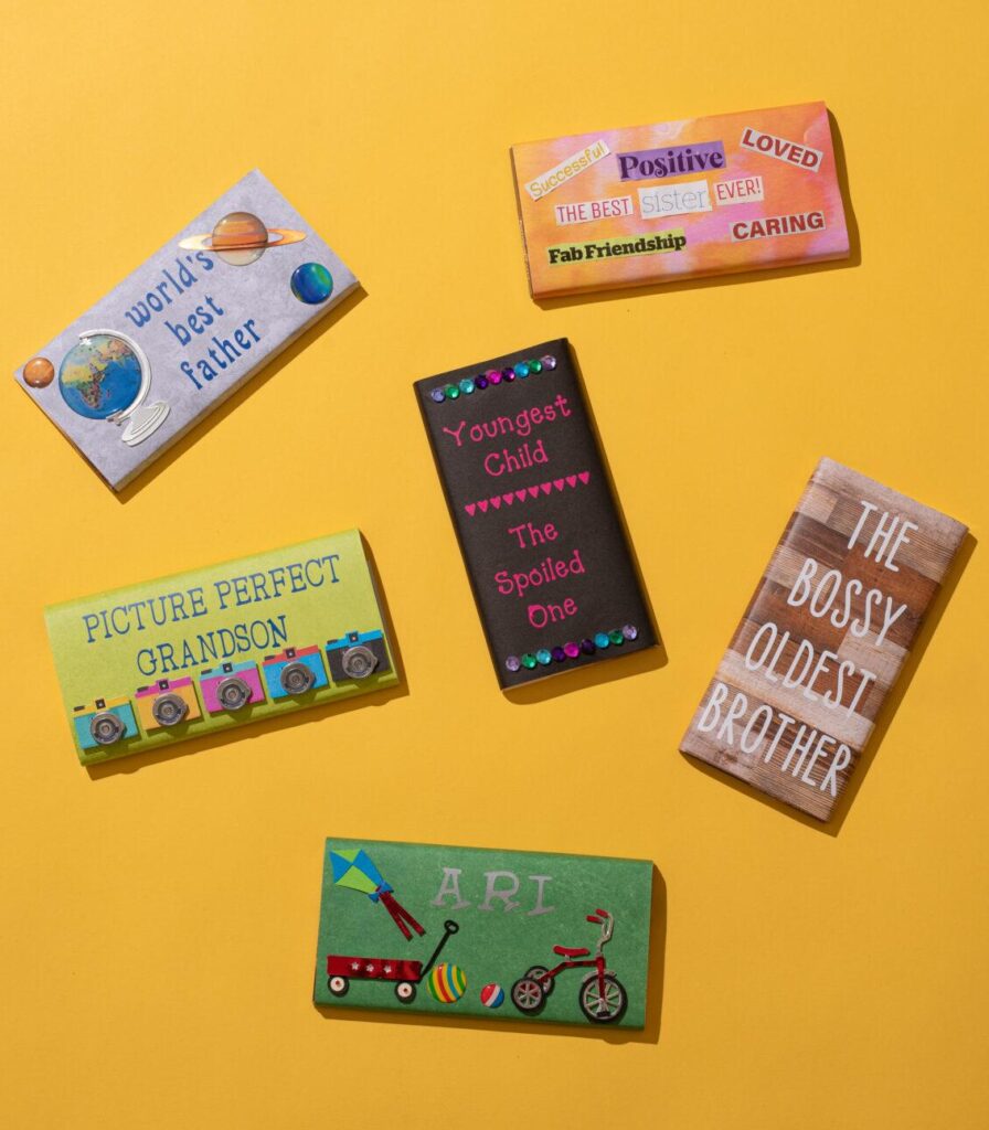 Personalized Chocolate Bar Wrapper