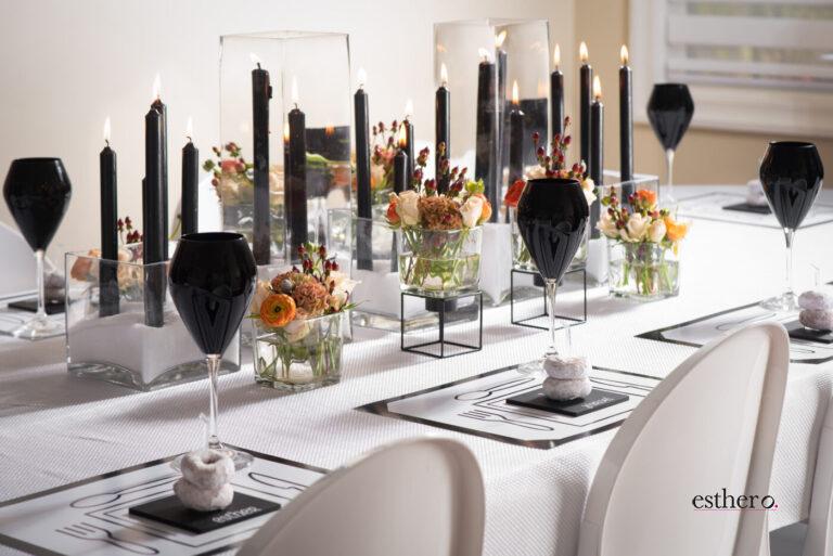 Black and White Chanukah Party