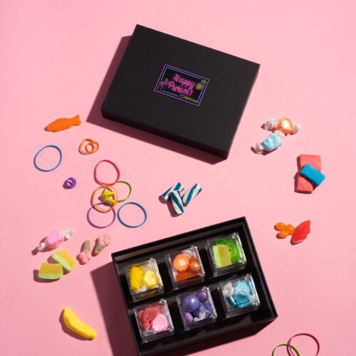 Rubber Band Candy Box