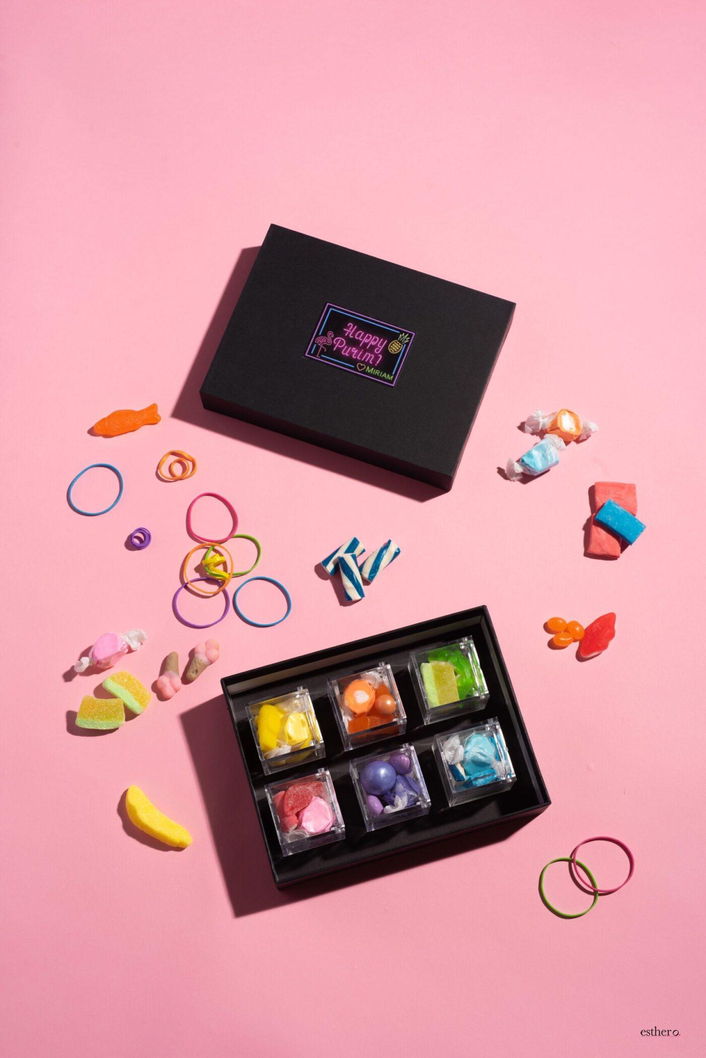 Rubber Band Candy Box