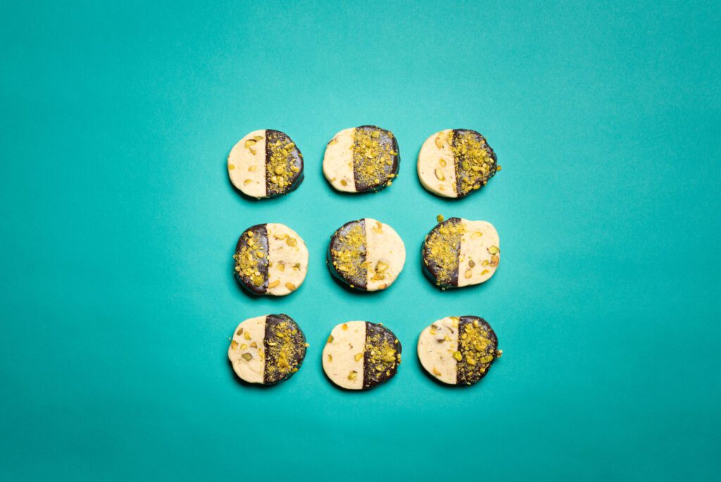 Pistachio Sliced Cookies