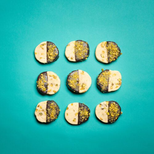 Pistachio Sliced Cookies