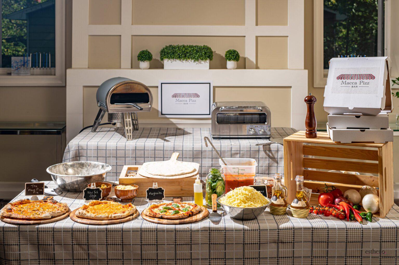 Pizza Topping Station