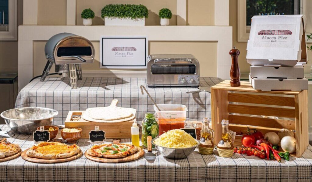 Pizza Topping Station