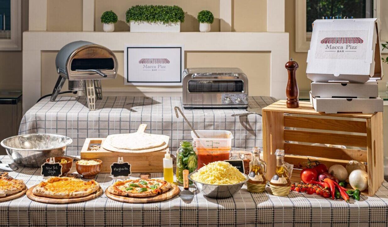 Pizza Topping Station