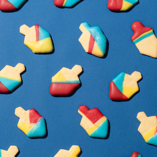 dreidel cookies