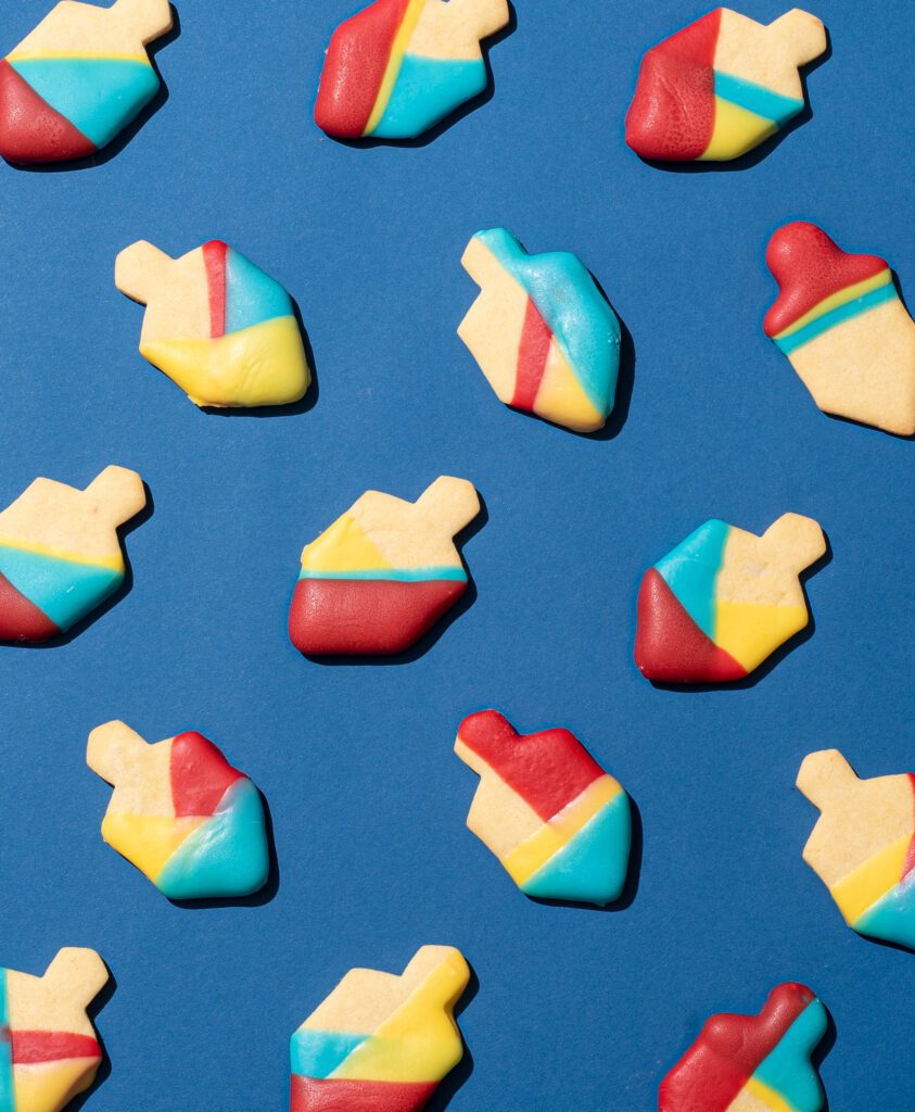 dreidel cookies