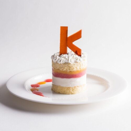 Monogram Frozen Layer Cake