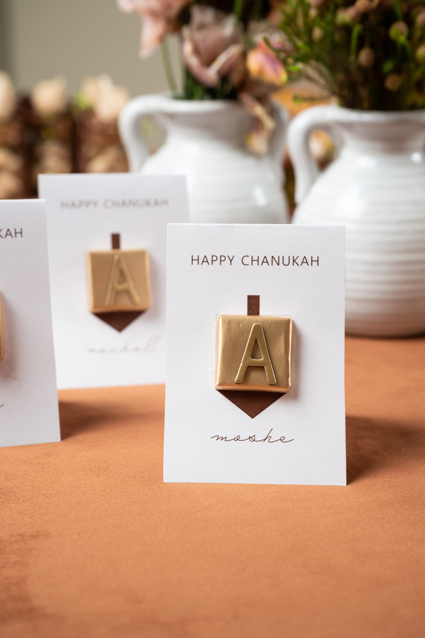 dreidel seating cards