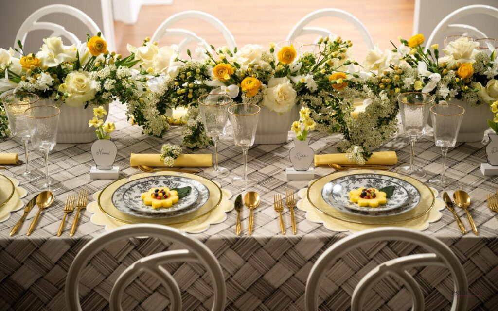 shavuos tablescape
