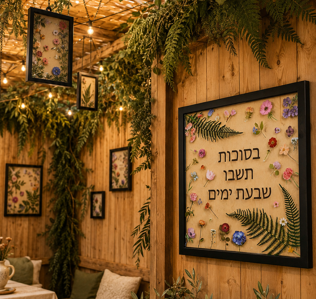 Beautiful Sukkah Decorations