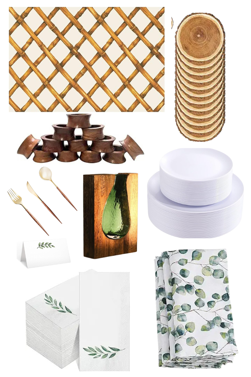 Sukkah Tablescape