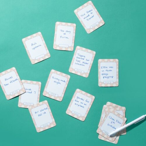 Time Line Card Game