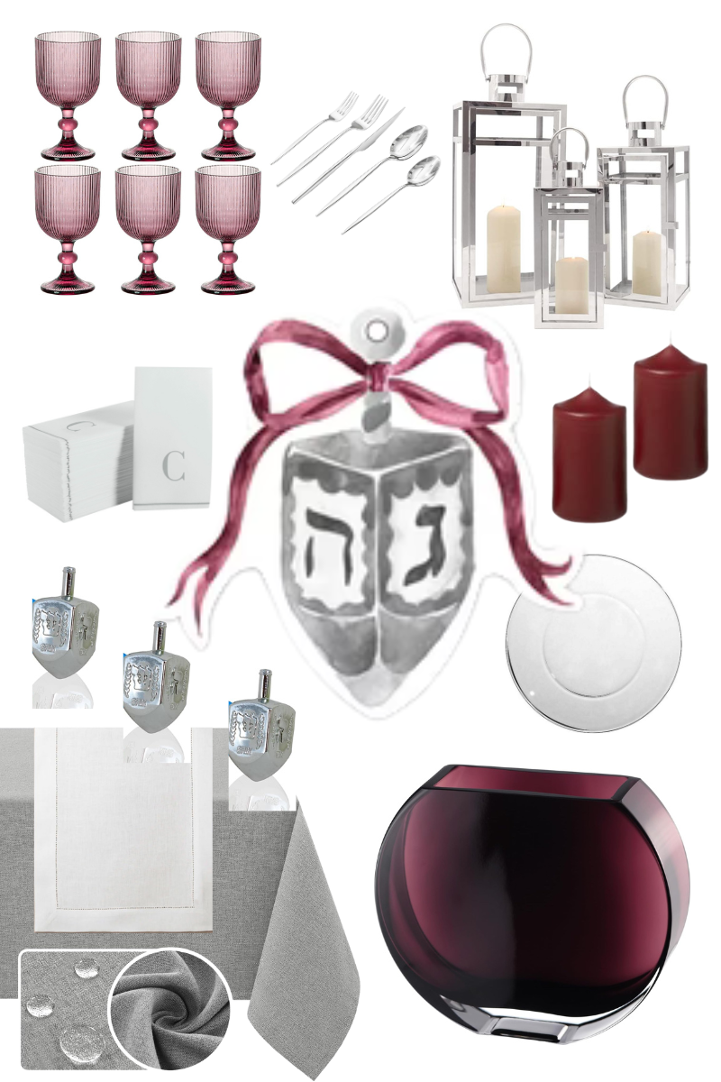 Driedel Chanukah Decor