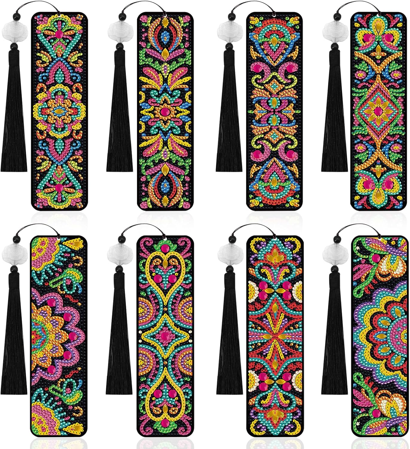 Diamond Art Bookmarks with Tag