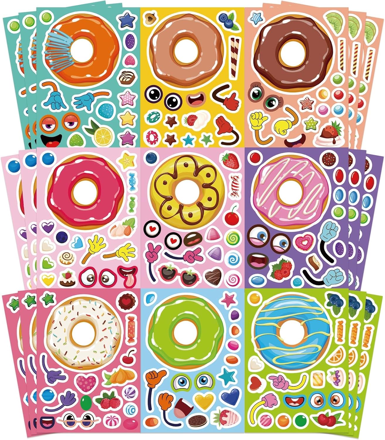 Donut Stickers