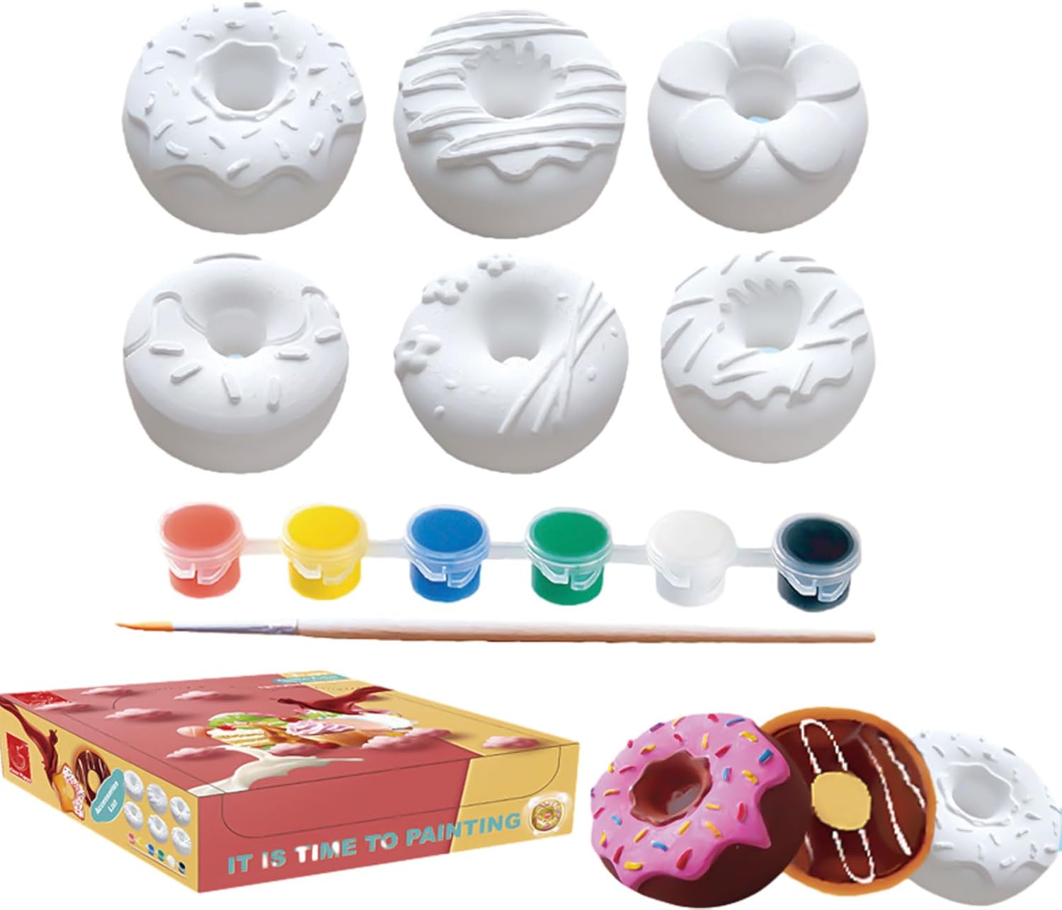 Doughnut Plaster DIY Painting