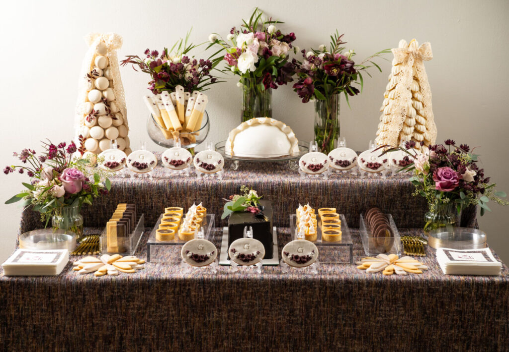 Sheva Brachos Sweet Table