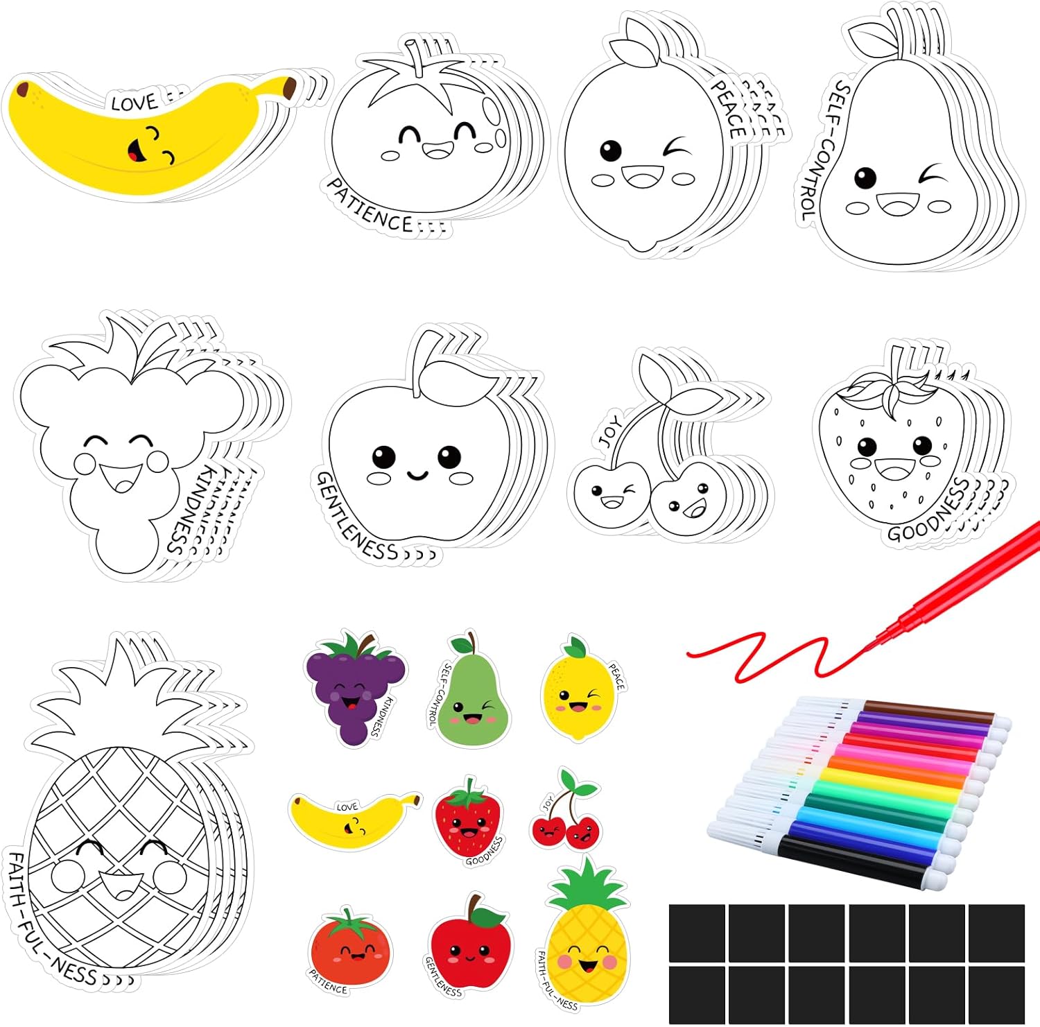 Coloring Magnets