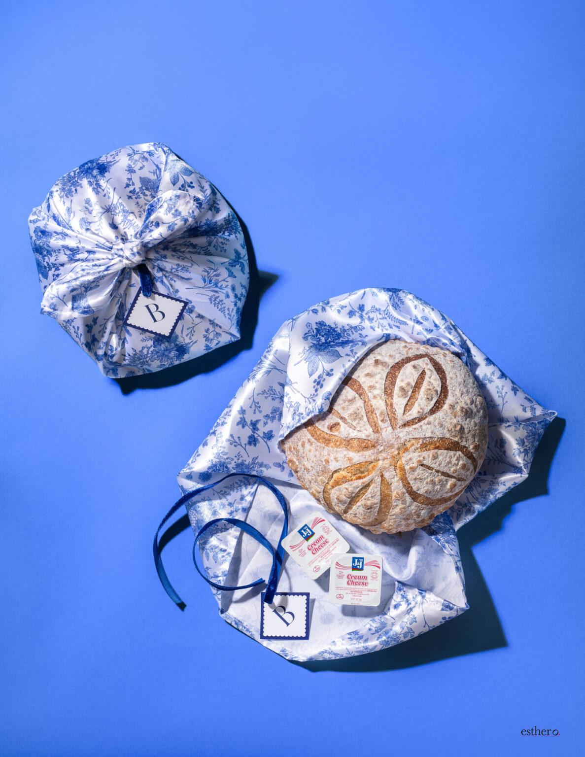 Fabric Wrapped Food Gifts