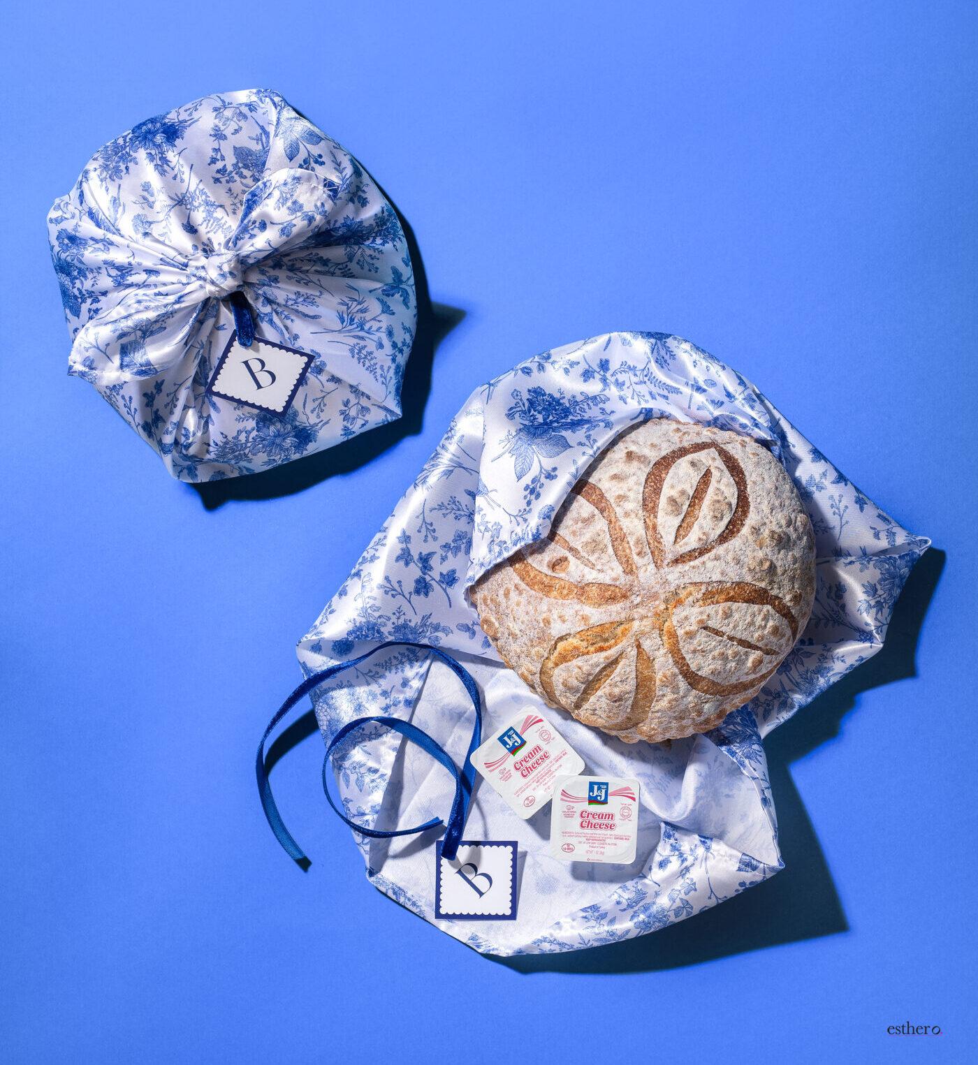 Fabric Wrapped Food Gifts
