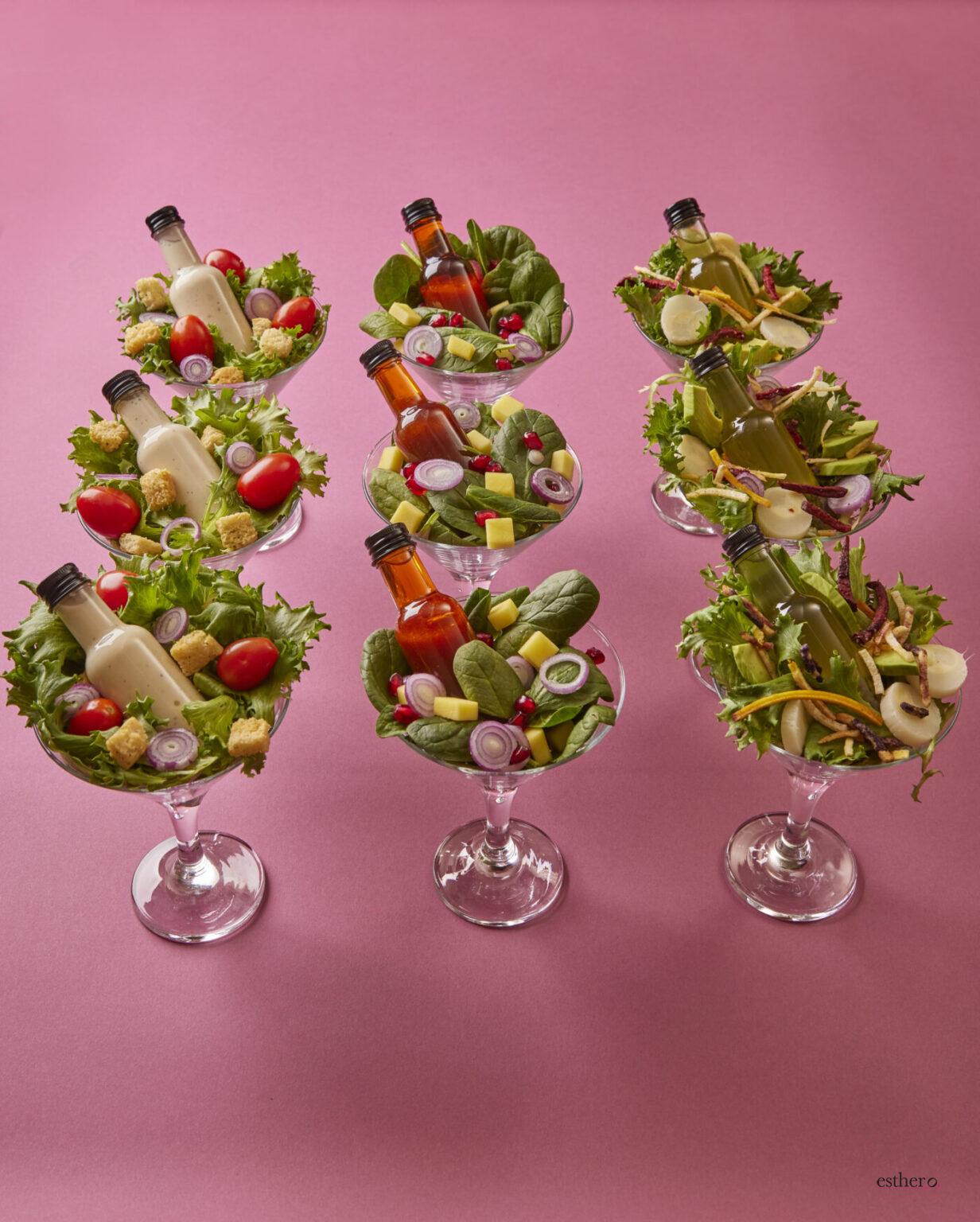 Martini Salad Cups