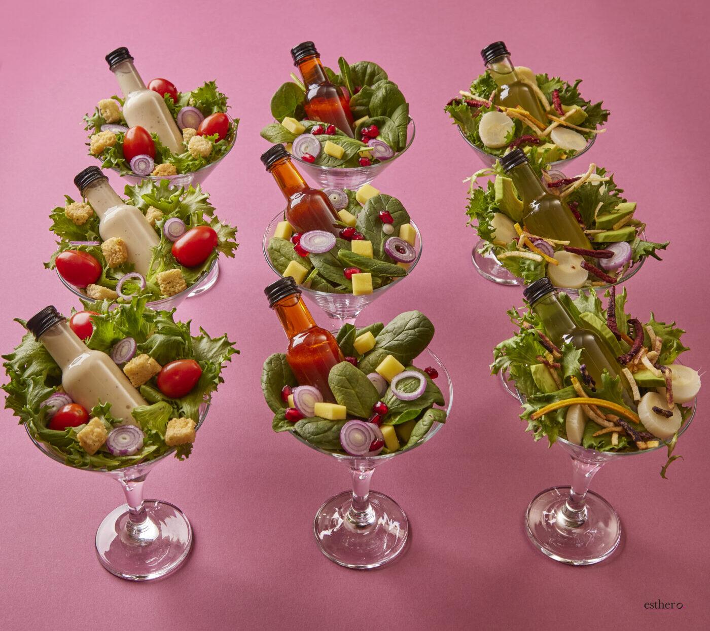 Martini Salad Cups