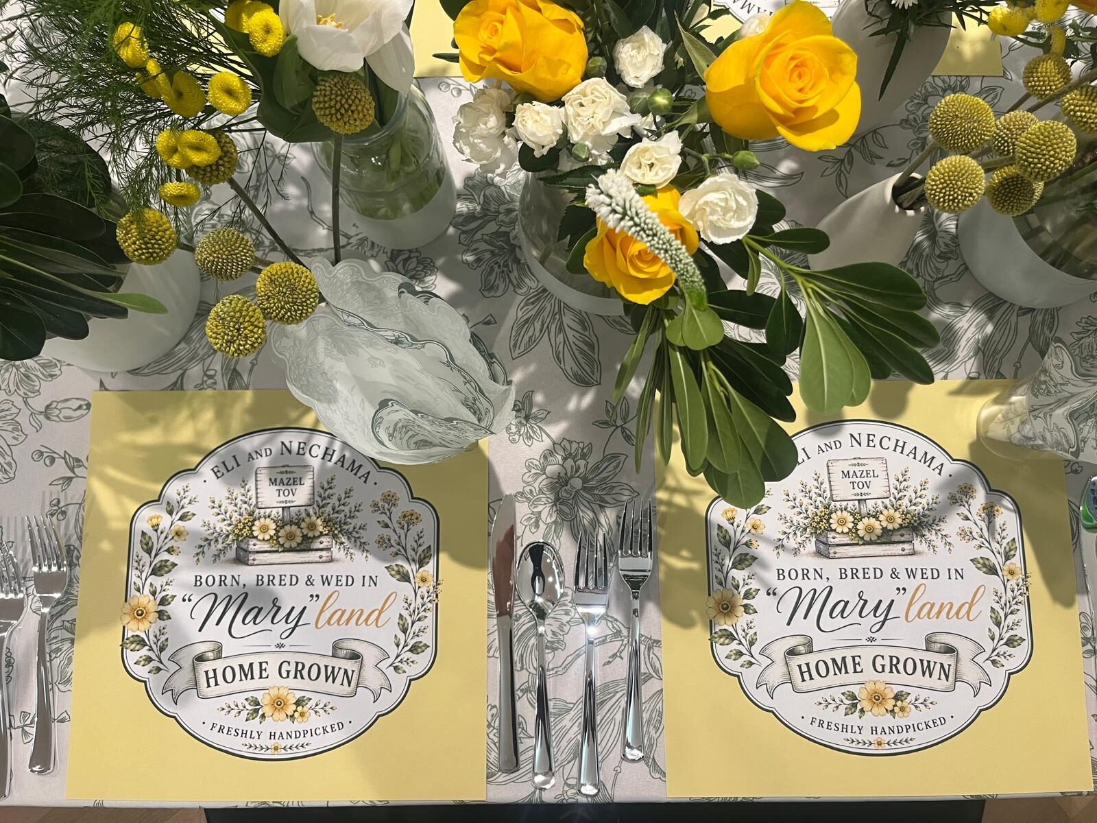 Sheva Brachos Decor