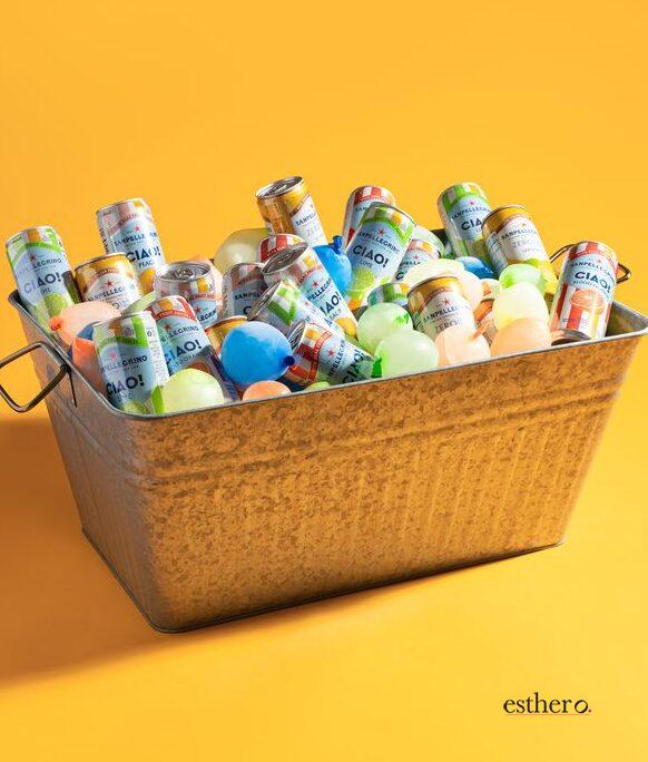 Frozen water Balloon Drink Bucket