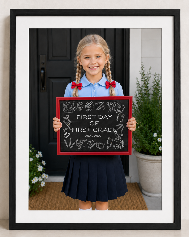 Free Editable First Day of School Printables