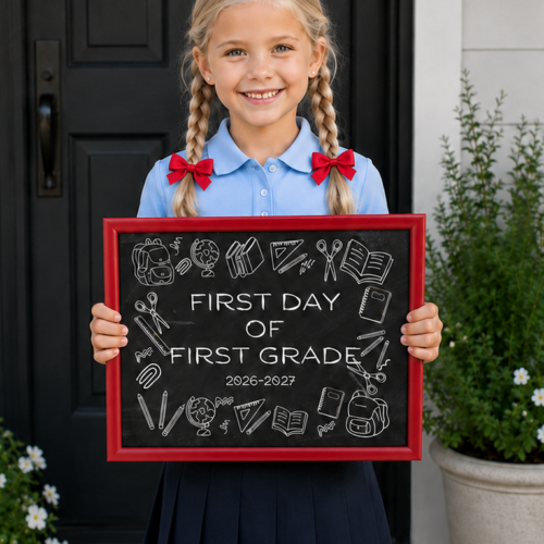 Free Editable First Day of School Printables