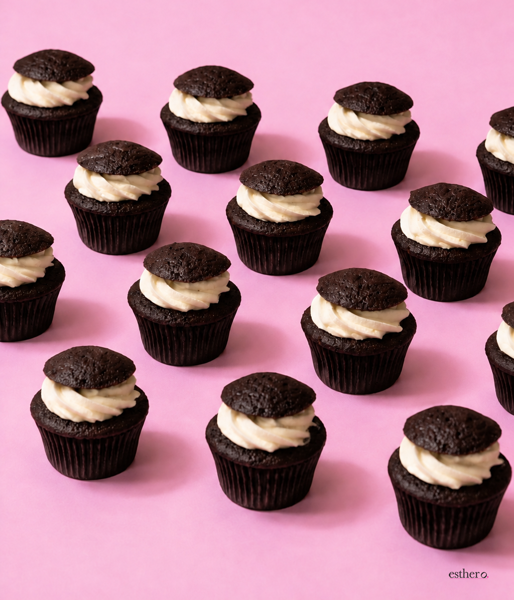 Chocolate Cream Cupcakes