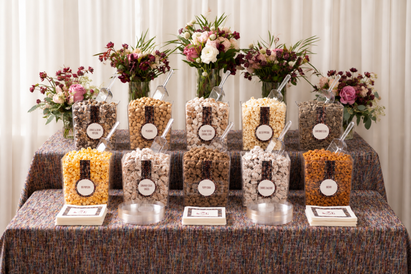 DIY Snack Mix Bar for Parties & Simchas