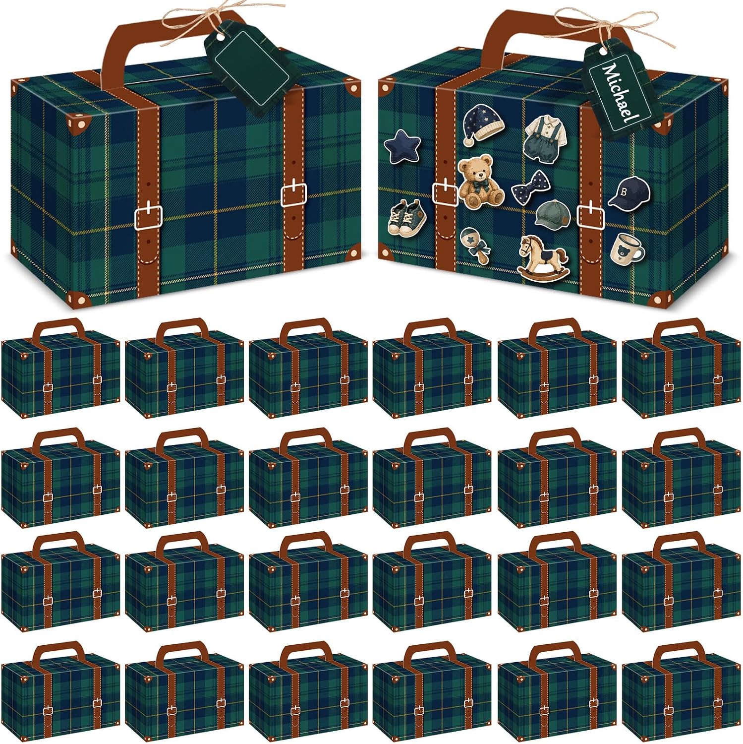 large vintage suitcase